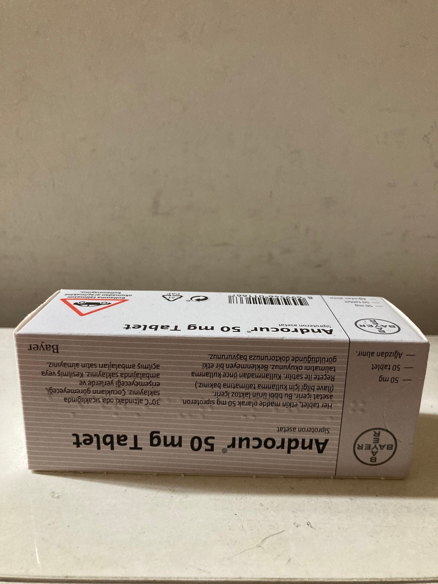 Androcur50mg,50t(土耳其版本)